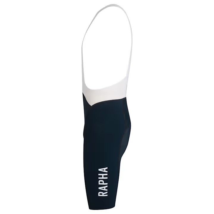 RAPHA Pro Team Bib Shorts II Regular Black/White Men — Cycle